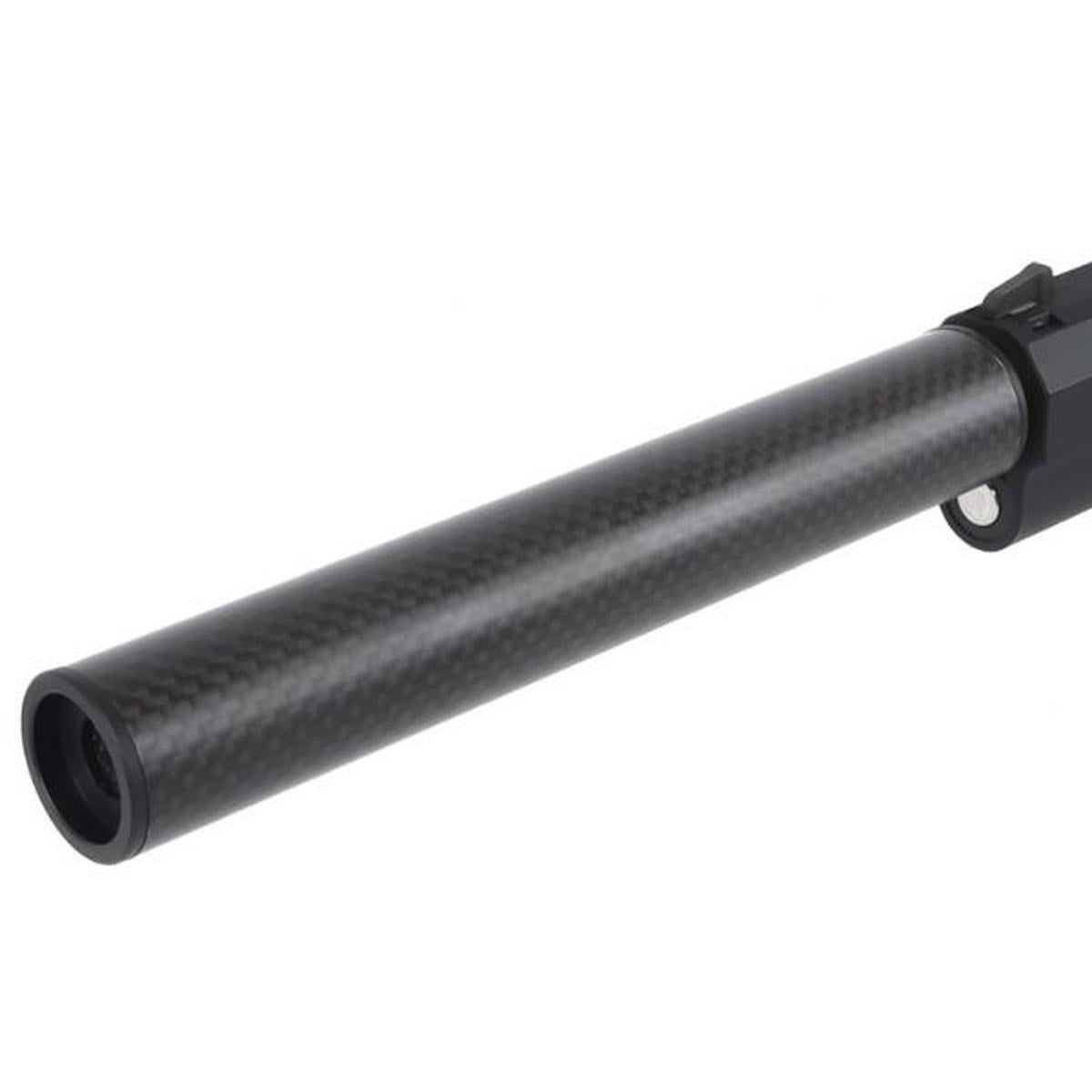 LAYLAX MODE-2 カーボンスリムサイレンサー (反時計回り14MM、L:150MM)-AIRSOFT GOGO エアガン・サバゲー用品通販
