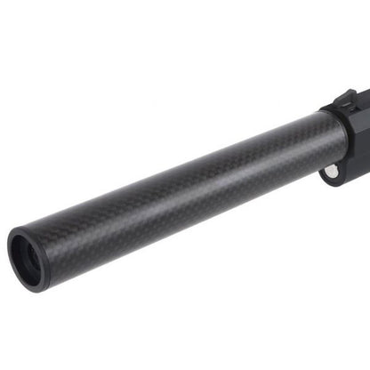 LAYLAX MODE-2 カーボンスリムサイレンサー (反時計回り14MM、L:150MM)-AIRSOFT GOGO エアガン・サバゲー用品通販