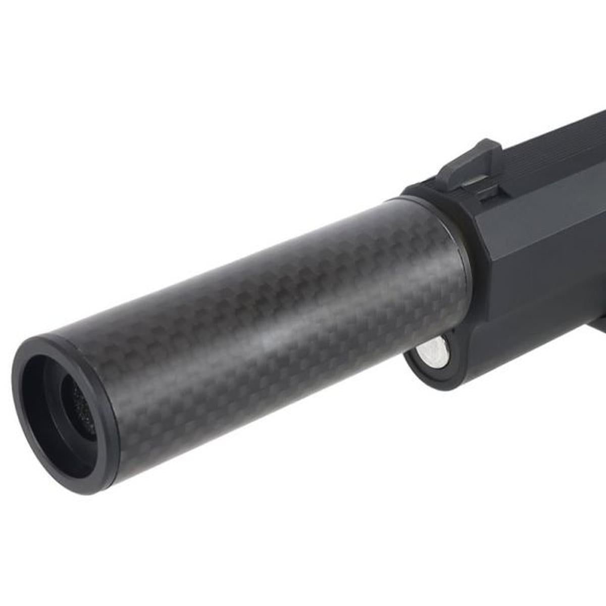 LAYLAX MODE-2 カーボンスリムサイレンサー (反時計回り14MM、L:70MM)-AIRSOFT GOGO エアガン・サバゲー用品通販