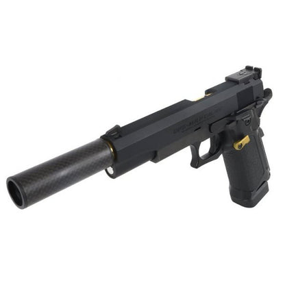 LAYLAX MODE-2 カーボンスリムサイレンサー (反時計回り14MM、L:70MM)-AIRSOFT GOGO エアガン・サバゲー用品通販