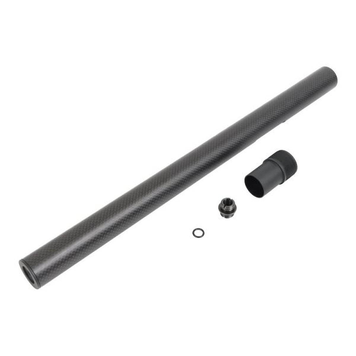 LAYLAX PSS VSR-10 Gスペック カーボンアウターバレル ブラック-AIRSOFT GOGO エアガン・サバゲー用品通販