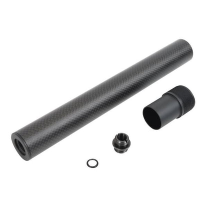 LAYLAX PSS VSR-10 ショートカーボンアウターバレル (257MM) - ブラック-AIRSOFT GOGO エアガン・サバゲー用品通販