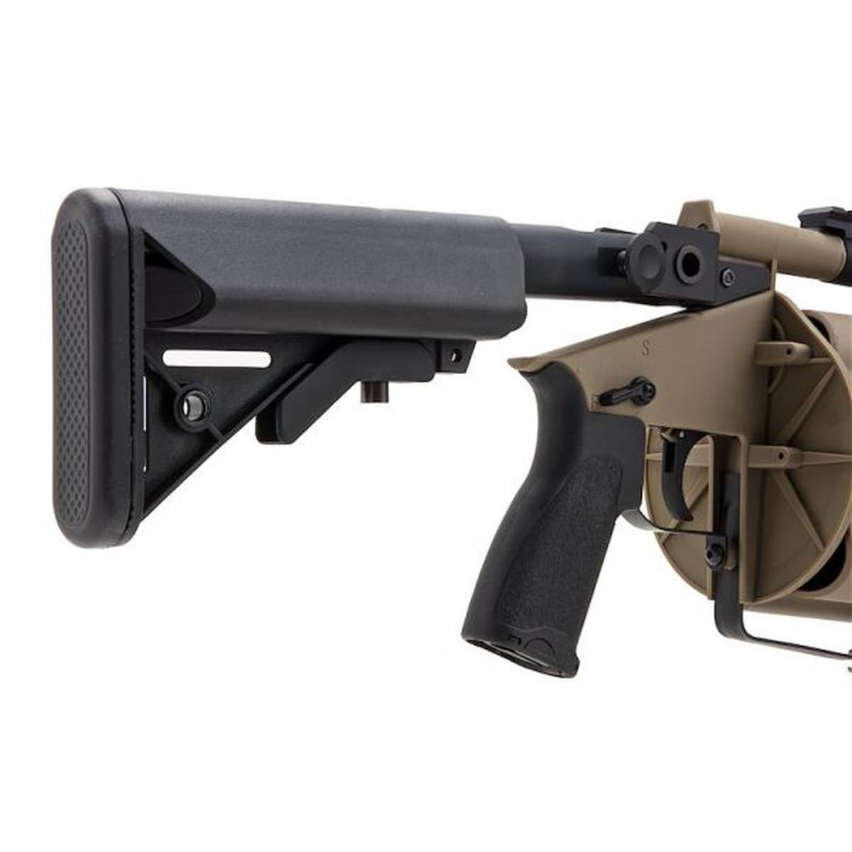 LDT MGL グレネードランチャー、格納式ストック付き - DE-AIRSOFT GOGO エアガン・サバゲー用品通販