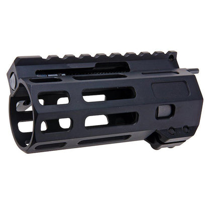 MAPLE LEAF 「フロントチャージ」M-LOK ハンドガード WE / VFC / GHK M4 GBBR 用 (CNC、4 インチ、ブラック)-AIRSOFT GOGO エアガン・サバゲー用品通販