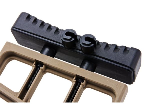 Maple Leaf MLC-S2 タクティカル折りたたみストック（VSR-10およびMLC-338用、ヒンジ付き） - DE-AIRSOFT GOGO エアガン・サバゲー用品通販