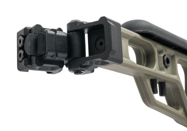 Maple Leaf MLC-S2 タクティカル折りたたみストック（VSR-10およびMLC-338用、ヒンジ付き） - OD-AIRSOFT GOGO エアガン・サバゲー用品通販