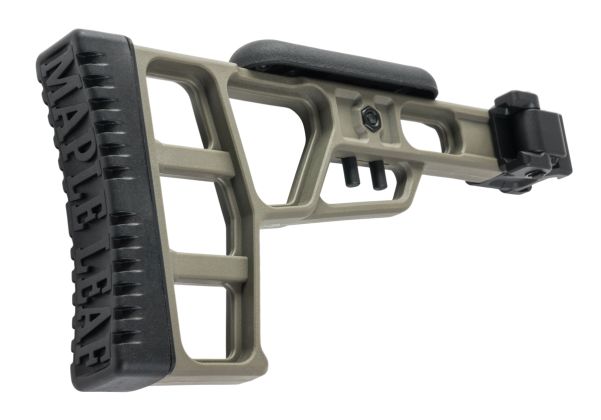 Maple Leaf MLC-S2 タクティカル折りたたみストック（VSR-10およびMLC-338用、ヒンジ付き） - OD-AIRSOFT GOGO エアガン・サバゲー用品通販