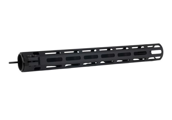 Maple Leaf製「フロントチャージング」M-Lokハンドガード（WE / VFC / GHK M4 GBBR用）（CNC加工、12.5インチ、ブラック）-AIRSOFT GOGO エアガン・サバゲー用品通販