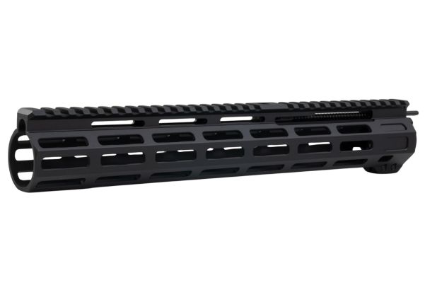 Maple Leaf製「フロントチャージング」M-Lokハンドガード（WE / VFC / GHK M4 GBBR用）（CNC加工、12.5インチ、ブラック）-AIRSOFT GOGO エアガン・サバゲー用品通販