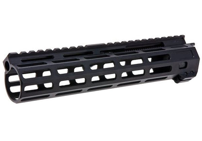 Maple Leaf製「フロントチャージング」M-Lokハンドガード（WE / VFC / GHK M4 GBBR用）（CNC加工、9.5インチ、ブラック）-AIRSOFT GOGO エアガン・サバゲー用品通販