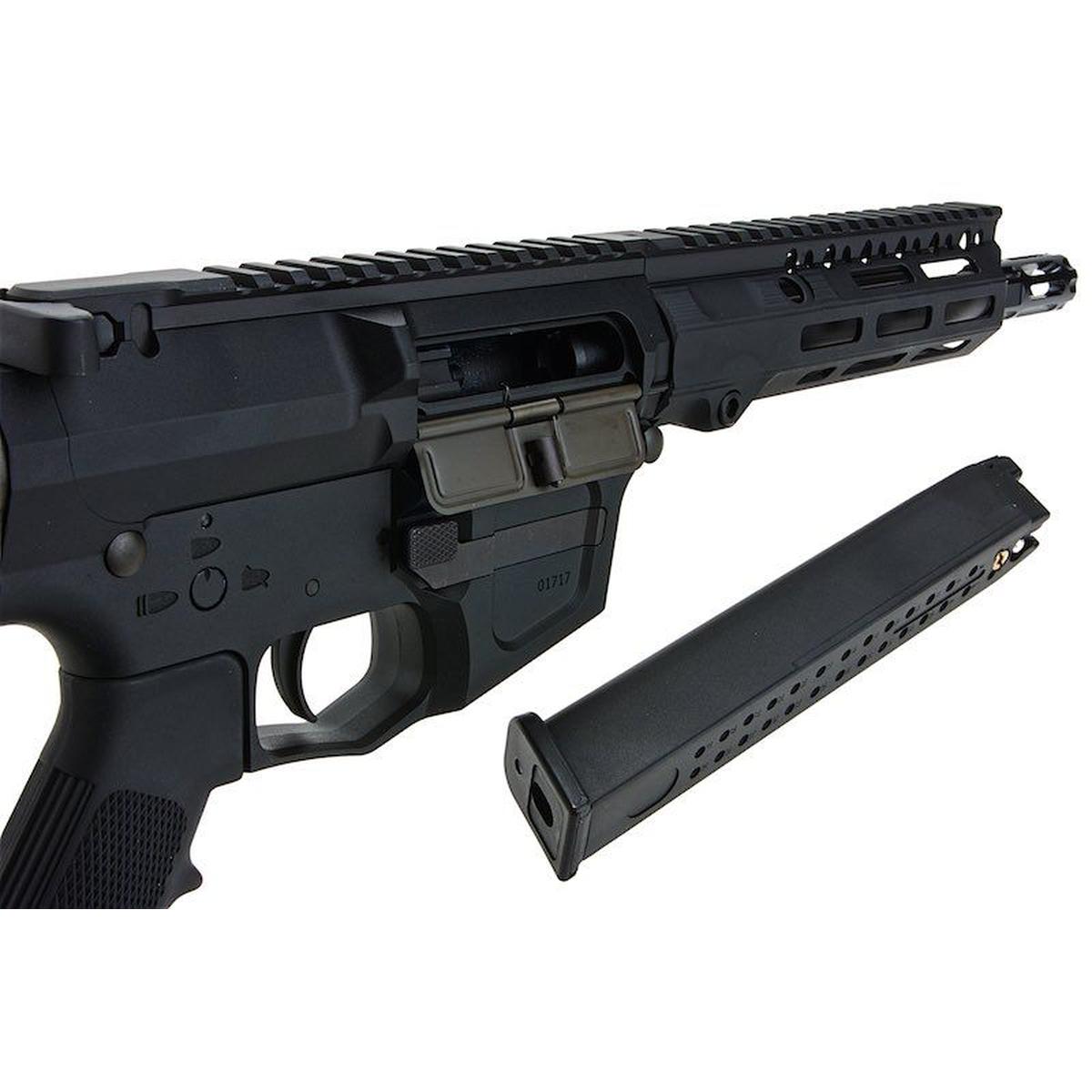 MARKSMAN IX GBB エアソフト ライフル - ブラック-AIRSOFT GOGO エアガン・サバゲー用品通販