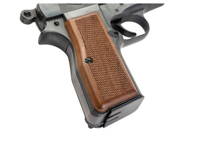 MARUSHIN 製ブローニング ハイパワー カナディアンモデルガン - 優れた重量感、木製グリップ付き-AIRSOFT GOGO エアガン・サバゲー用品通販