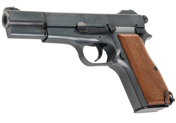 MARUSHIN 製ブローニング ハイパワー カナディアンモデルガン - 優れた重量感、木製グリップ付き-AIRSOFT GOGO エアガン・サバゲー用品通販