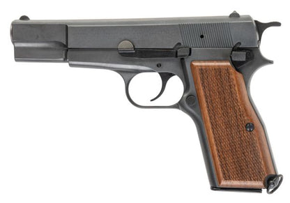 MARUSHIN 製ブローニング ハイパワー コマーシャルモデル銃 - 優れた重量感、木製グリップ付き-AIRSOFT GOGO エアガン・サバゲー用品通販