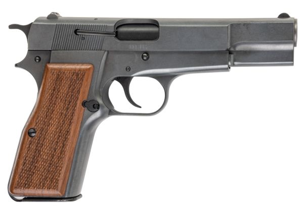 MARUSHIN 製ブローニング ハイパワー コマーシャルモデル銃 - 優れた重量感、木製グリップ付き-AIRSOFT GOGO エアガン・サバゲー用品通販