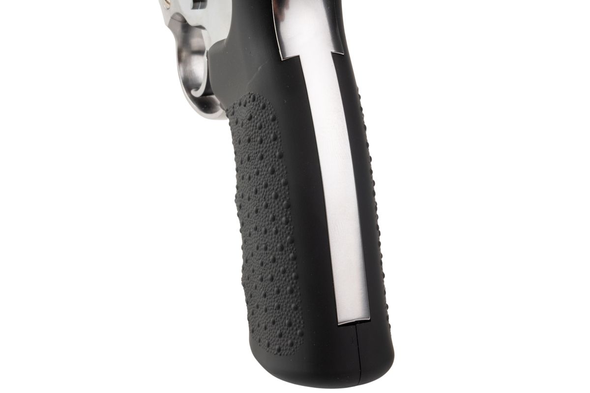 MARUSHIN アナコンダ 44 マグナム リボルバー (4 インチ) - 銀(ぎん)、HOUGE グリップ付き-AIRSOFT GOGO エアガン・サバゲー用品通販