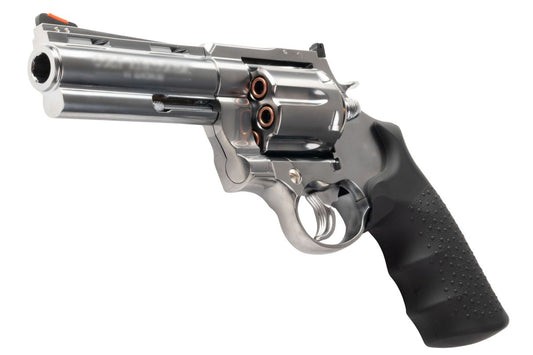 MARUSHIN アナコンダ 44 マグナム リボルバー (4 インチ) - 銀(ぎん)、HOUGE グリップ付き-AIRSOFT GOGO エアガン・サバゲー用品通販