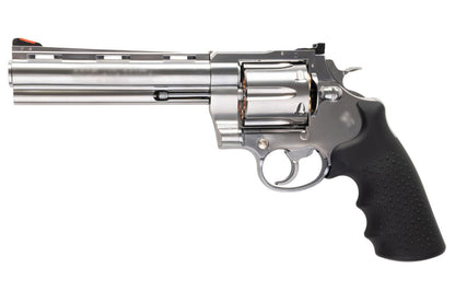 MARUSHIN アナコンダ 44 マグナム リボルバー (6 インチ) - 銀(ぎん)、HOUGE グリップ付き-AIRSOFT GOGO エアガン・サバゲー用品通販