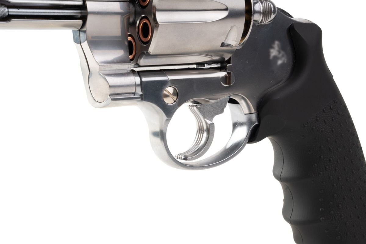 MARUSHIN アナコンダ 44 マグナム リボルバー (6 インチ) - 銀(ぎん)、HOUGE グリップ付き-AIRSOFT GOGO エアガン・サバゲー用品通販