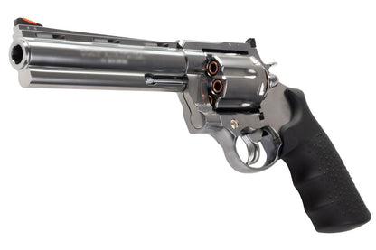 MARUSHIN アナコンダ 44 マグナム リボルバー (6 インチ) - 銀(ぎん)、HOUGE グリップ付き-AIRSOFT GOGO エアガン・サバゲー用品通販