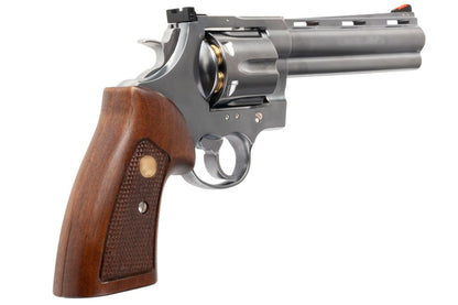 MARUSHIN アナコンダ 44 マグナム リボルバー (6 インチ) - 銀(ぎん) ウッドグリップ付き-AIRSOFT GOGO エアガン・サバゲー用品通販