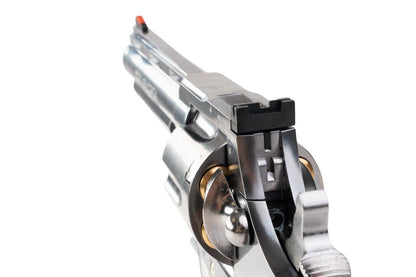 MARUSHIN アナコンダ 44 マグナム リボルバー (6 インチ) - 銀(ぎん) ウッドグリップ付き-AIRSOFT GOGO エアガン・サバゲー用品通販