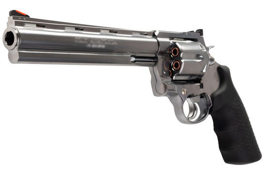 MARUSHIN アナコンダ 44 マグナム リボルバー (8 インチ) - 銀(ぎん)、HOUGE グリップ付き-AIRSOFT GOGO エアガン・サバゲー用品通販
