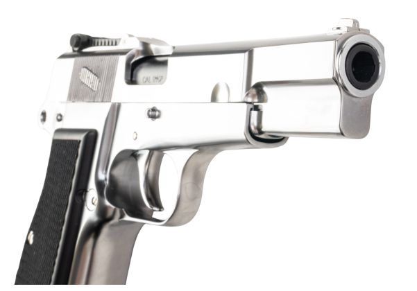MARUSHIN ブローニング ハイパワー ミリタリーモデルガン - 銀(ぎん)-AIRSOFT GOGO エアガン・サバゲー用品通販