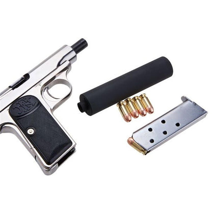 MARUSHIN ブローニング M1910 秘密エージェント モデルガン - シルバー-AIRSOFT GOGO エアガン・サバゲー用品通販