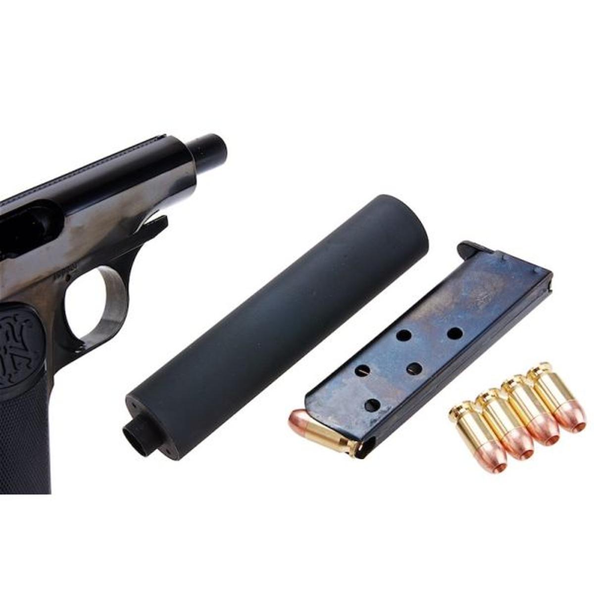MARUSHIN ブローニング M1910 シークレットエージェント W ディープブラック モデルガン-AIRSOFT GOGO エアガン・サバゲー用品通販