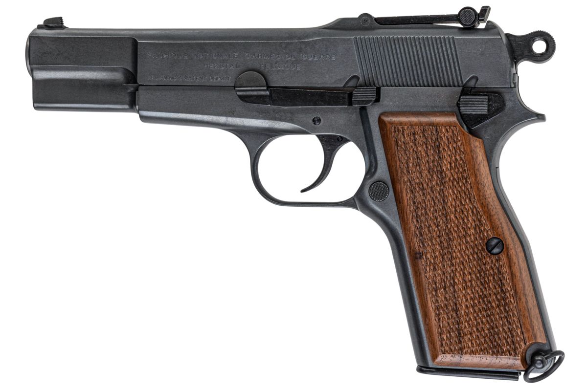 MARUSHIN ブローニング・ハイパワー軍用モデルガン - 優れた重量感、木製グリップ付き-AIRSOFT GOGO エアガン・サバゲー用品通販
