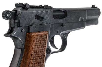 MARUSHIN ブローニング・ハイパワー軍用モデルガン - 優れた重量感、木製グリップ付き-AIRSOFT GOGO エアガン・サバゲー用品通販