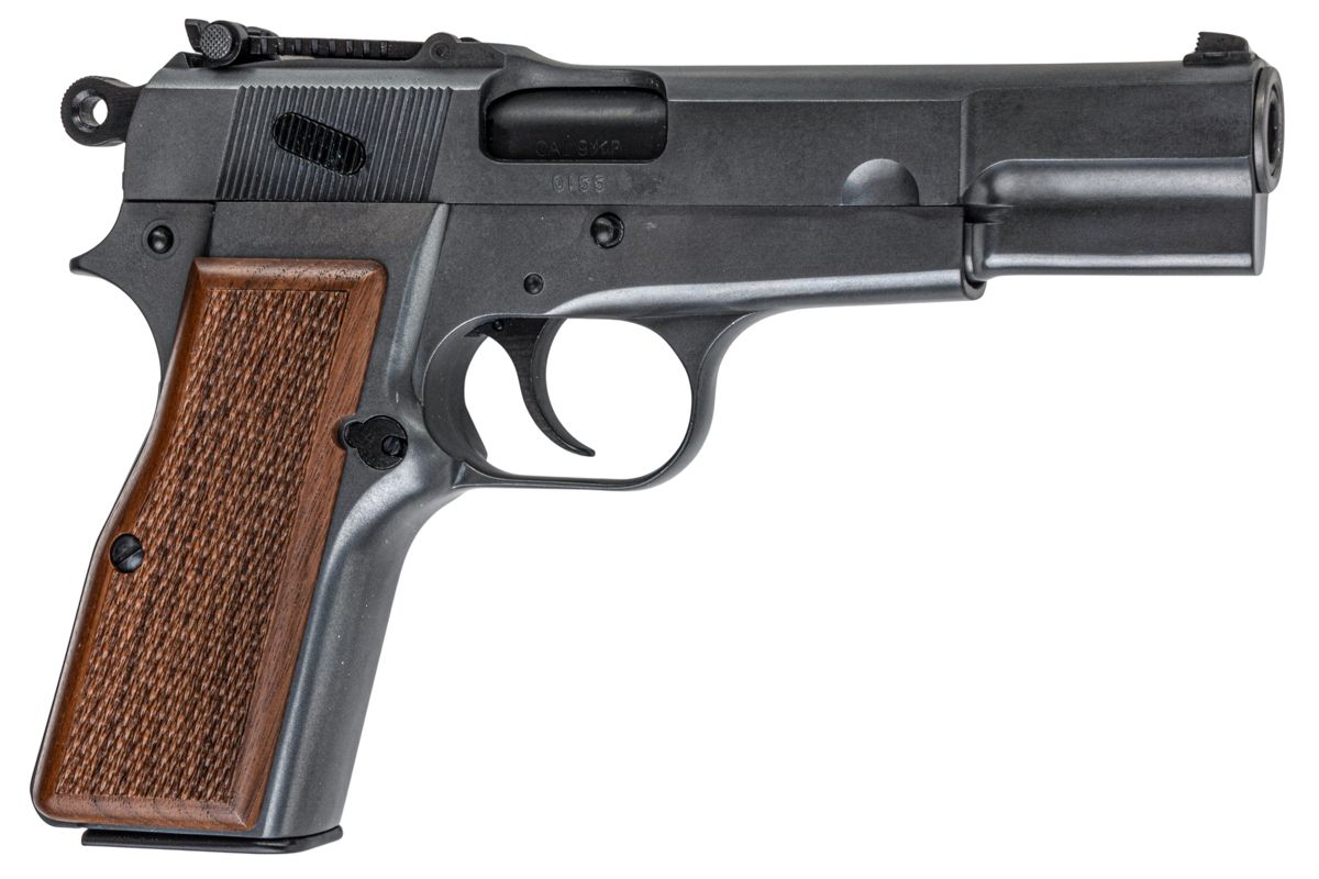 MARUSHIN ブローニング・ハイパワー軍用モデルガン - 優れた重量感、木製グリップ付き-AIRSOFT GOGO エアガン・サバゲー用品通販