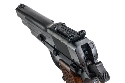 MARUSHIN ブローニング・ハイパワー軍用モデルガン - 優れた重量感、木製グリップ付き-AIRSOFT GOGO エアガン・サバゲー用品通販