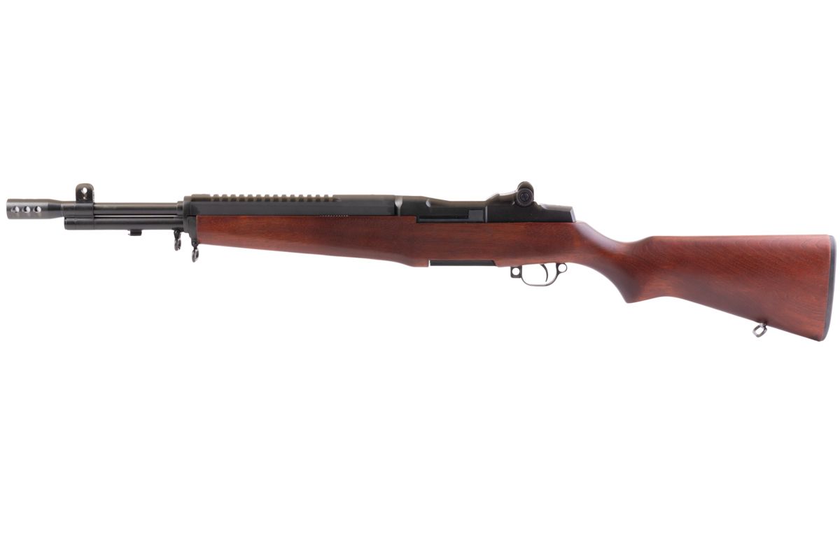 MARUSHIN M1 ミニガーランド GBBR ウォルナットストックブラウン-AIRSOFT GOGO エアガン・サバゲー用品通販