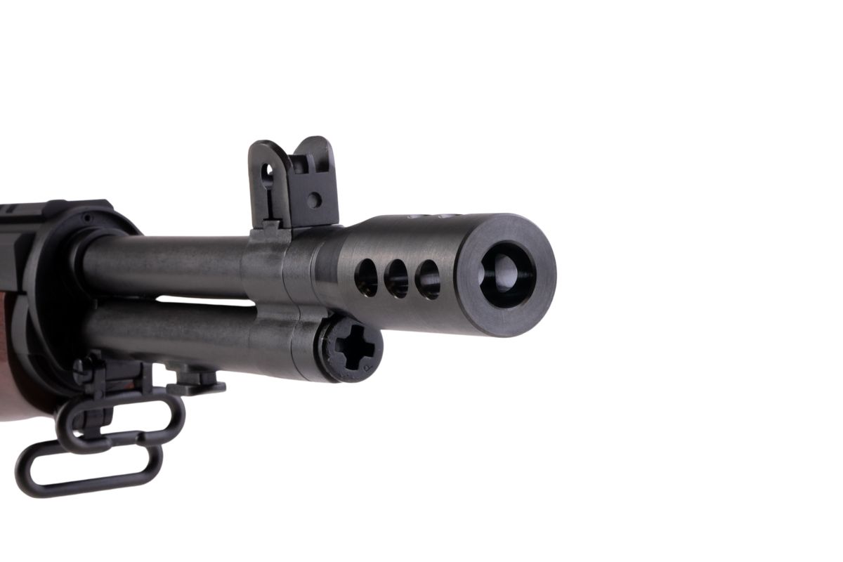 MARUSHIN M1 ミニガーランド GBBR ウォルナットストックブラウン-AIRSOFT GOGO エアガン・サバゲー用品通販