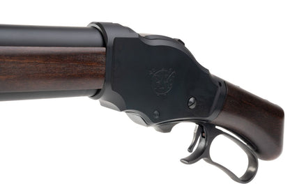 MARUSHIN M1887 ショートガスショットガン - 重量級マットブラックコーティング 木製ストック-AIRSOFT GOGO エアガン・サバゲー用品通販