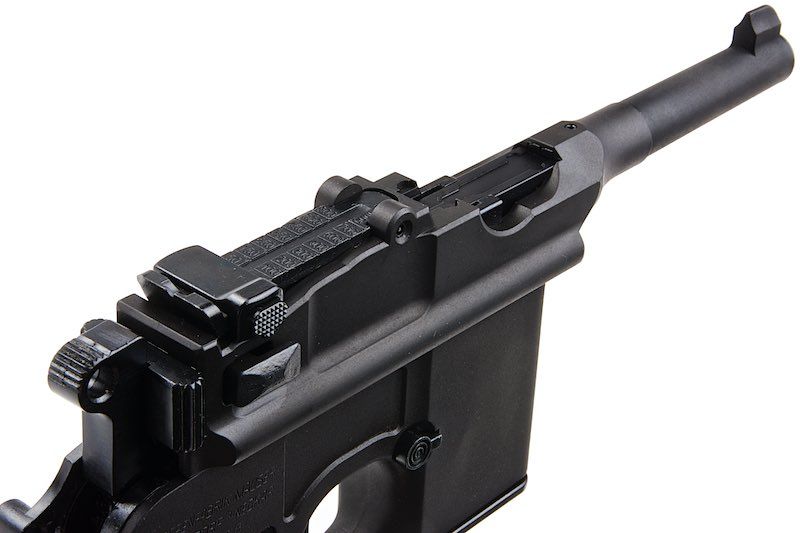 MARUSHIN M712 ブラック HW ショートバレル グリーン ガス Airsoft ピストル-AIRSOFT GOGO エアガン・サバゲー用品通販
