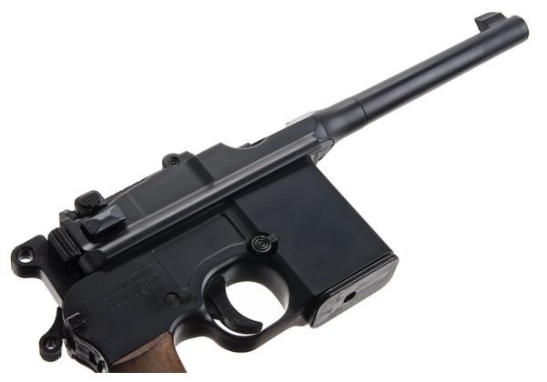 MARUSHIN M712 マットブラック ノーマルバレル グリーン ガス Airsoftピストル-AIRSOFT GOGO エアガン・サバゲー用品通販