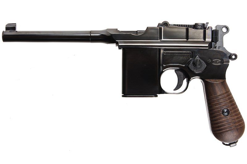 MARUSHIN M712 W ディープブラック ノーマルバレル グリーン ガス Airsoftピストル-AIRSOFT GOGO エアガン・サバゲー用品通販