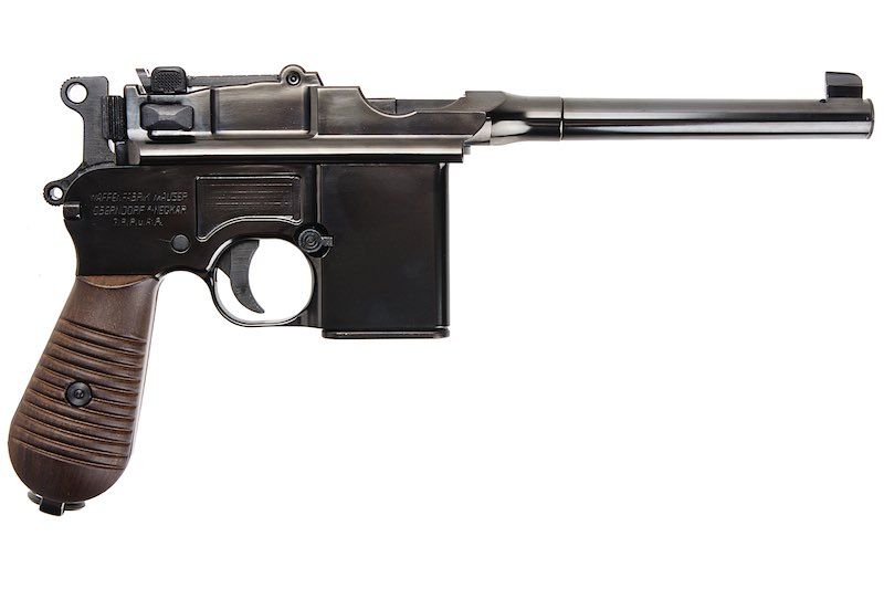 MARUSHIN M712 W ディープブラック ノーマルバレル グリーン ガス Airsoftピストル-AIRSOFT GOGO エアガン・サバゲー用品通販