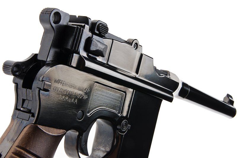 MARUSHIN M712 W ディープブラック ノーマルバレル グリーン ガス Airsoftピストル-AIRSOFT GOGO エアガン・サバゲー用品通販