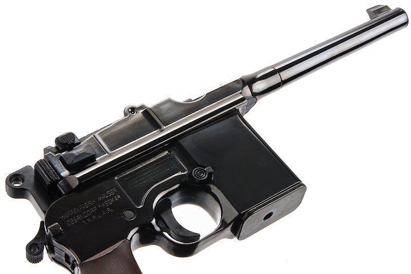 MARUSHIN M712 W ディープブラック ノーマルバレル グリーン ガス Airsoftピストル-AIRSOFT GOGO エアガン・サバゲー用品通販