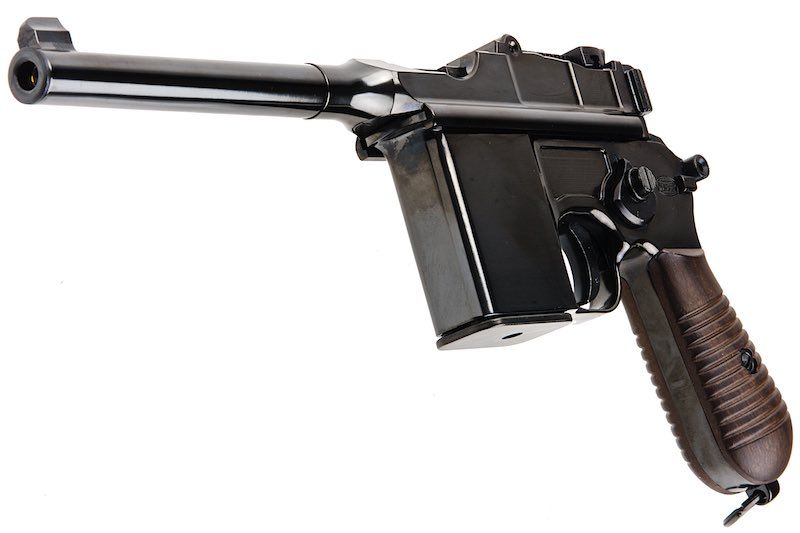 MARUSHIN M712 W ディープブラック ノーマルバレル グリーン ガス Airsoftピストル-AIRSOFT GOGO エアガン・サバゲー用品通販