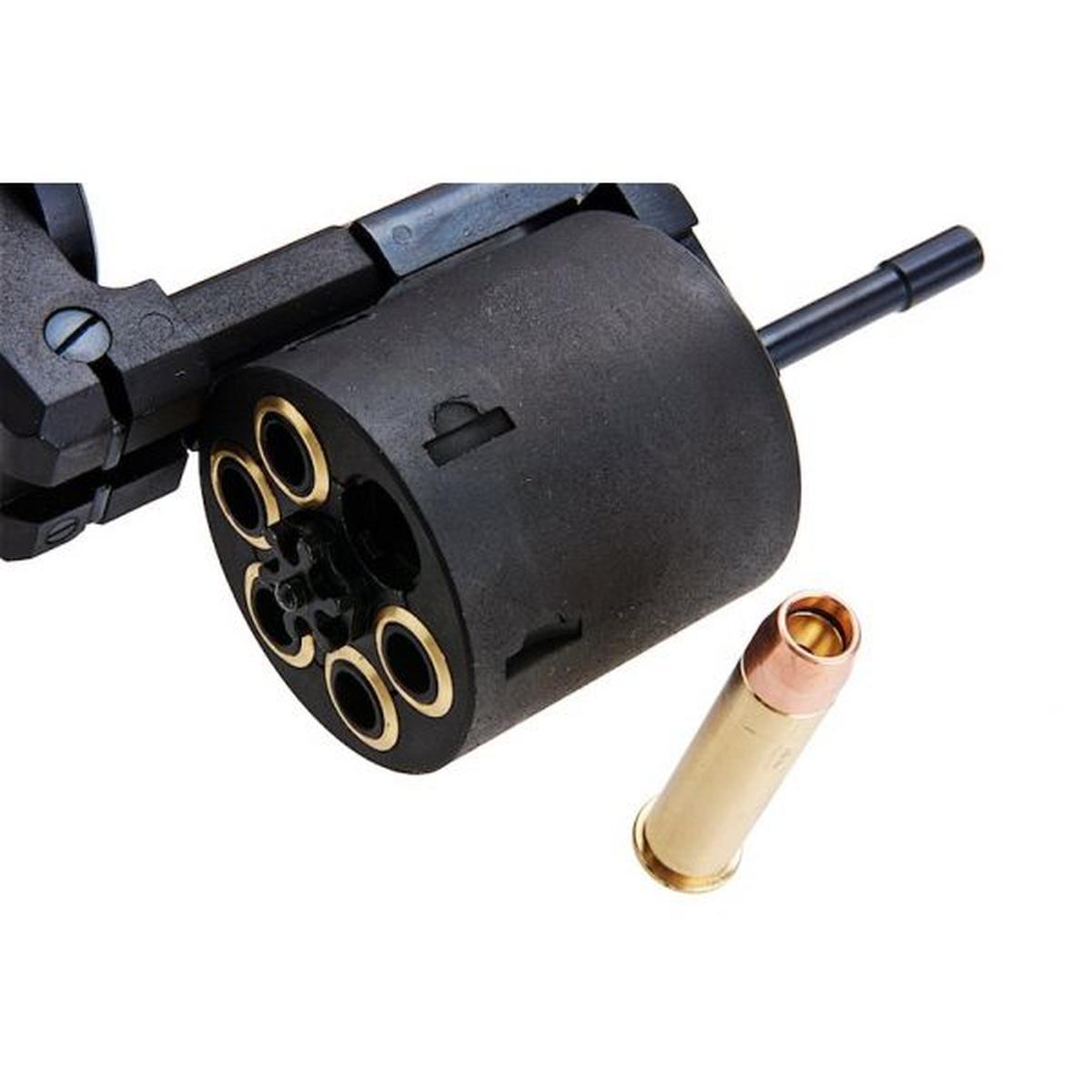 Marushin マテバ ガス リボルバー 3 インチ - ブラック (ヘビーウェイト ウッド グリップ バージョン)-AIRSOFT GOGO エアガン・サバゲー用品通販