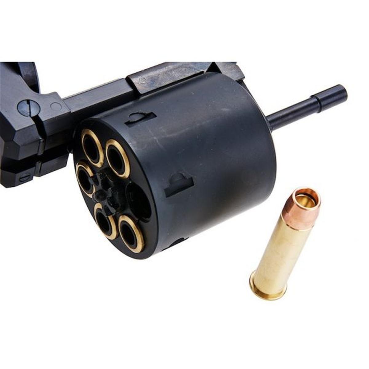 Marushin マテバ ガス リボルバー 3 インチ - マット ブラック (ヘビーウェイト ウッド グリップ バージョン)-AIRSOFT GOGO エアガン・サバゲー用品通販