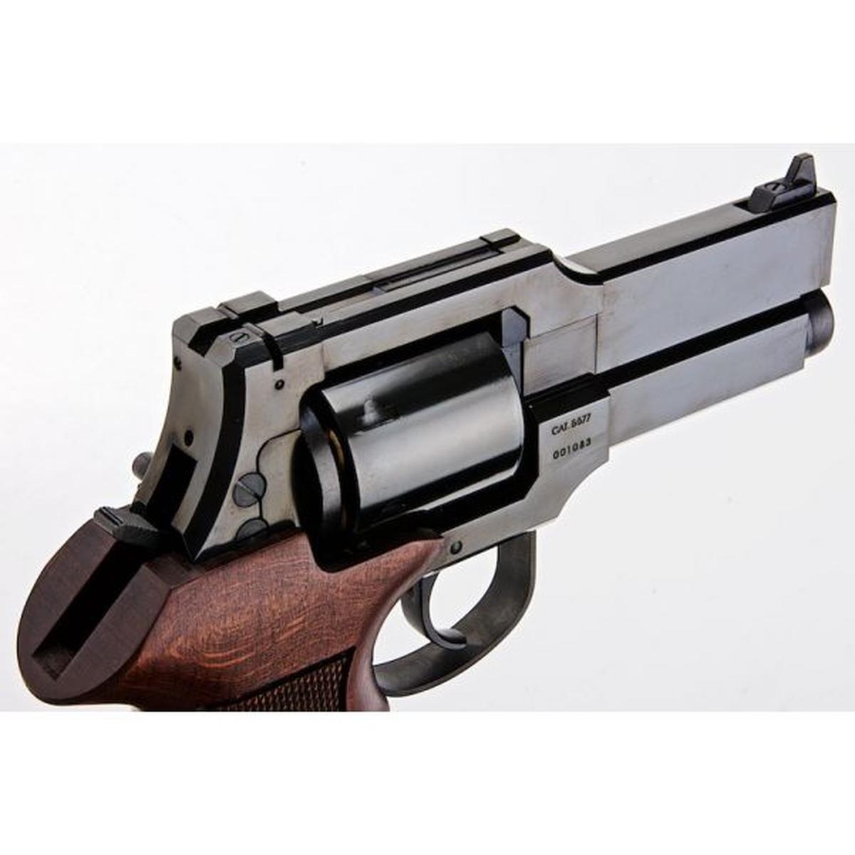 MARUSHIN マテバ ガス リボルバー 4 インチ - W ディープ ブラック (ヘビーウェイト ウッド グリップ バージョン)-AIRSOFT GOGO エアガン・サバゲー用品通販