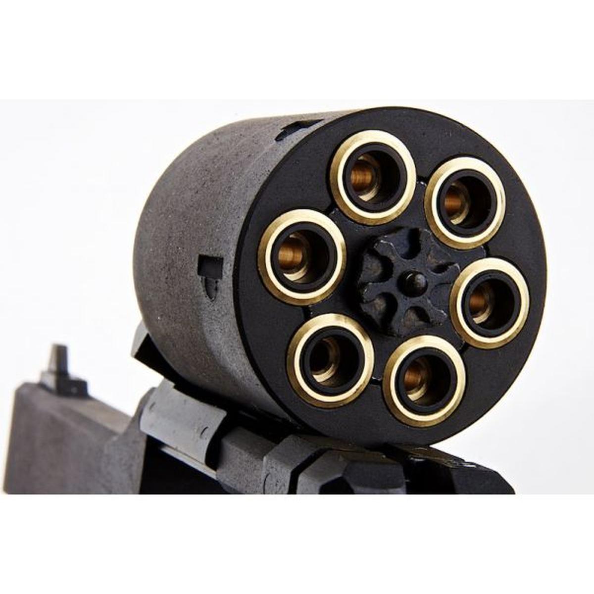 MARUSHIN マテバ ガス リボルバー 5 インチ - ブラック (ヘビーウェイト ウッド グリップ バージョン)-AIRSOFT GOGO エアガン・サバゲー用品通販