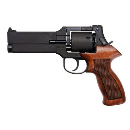 MARUSHIN マテバ ガス リボルバー 5 インチ - ブラック (ヘビーウェイト ウッド グリップ バージョン)-AIRSOFT GOGO エアガン・サバゲー用品通販