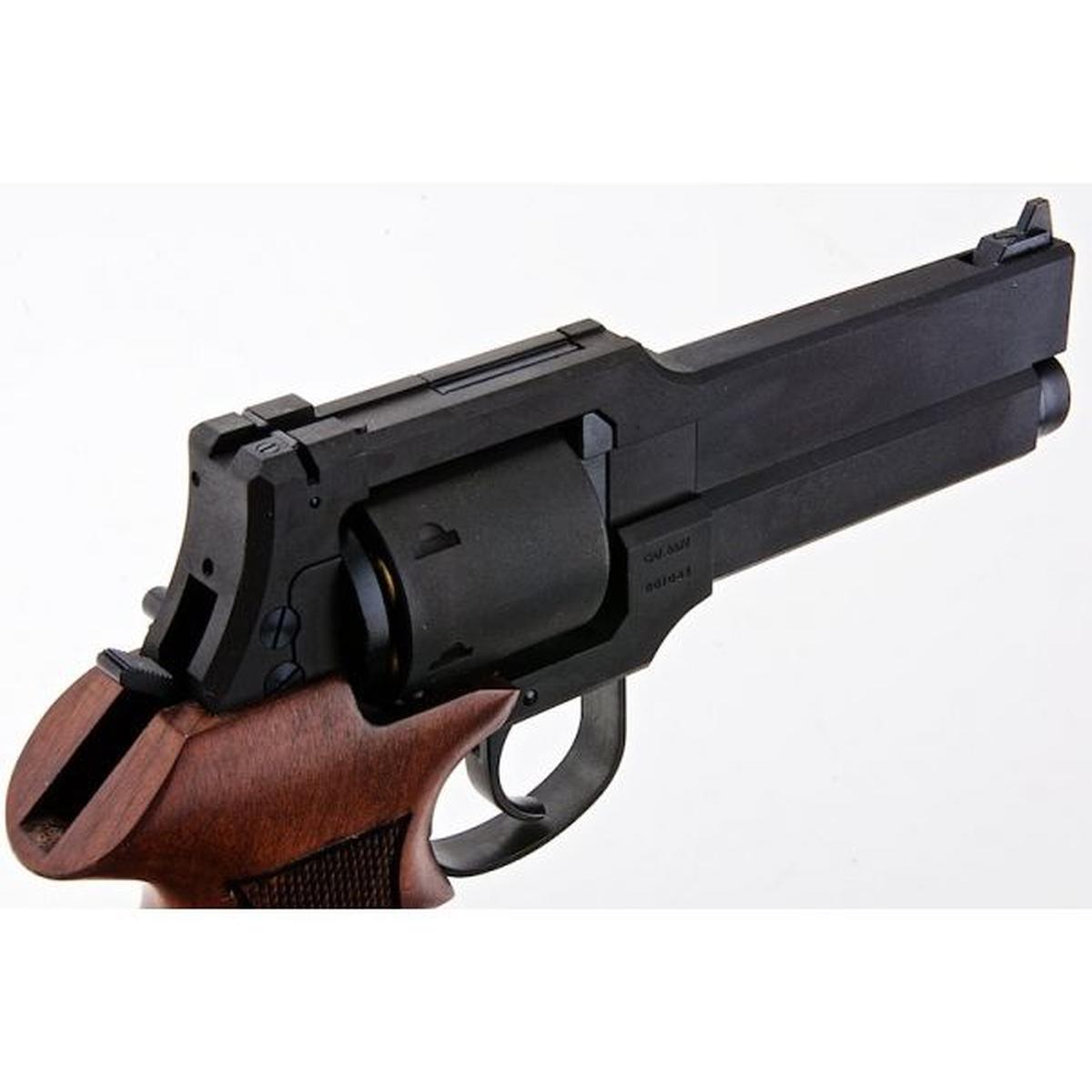 MARUSHIN マテバ ガス リボルバー 5 インチ - ブラック (ヘビーウェイト ウッド グリップ バージョン)-AIRSOFT GOGO エアガン・サバゲー用品通販